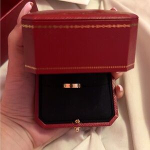 Cartier Yellow Gold Love Ring